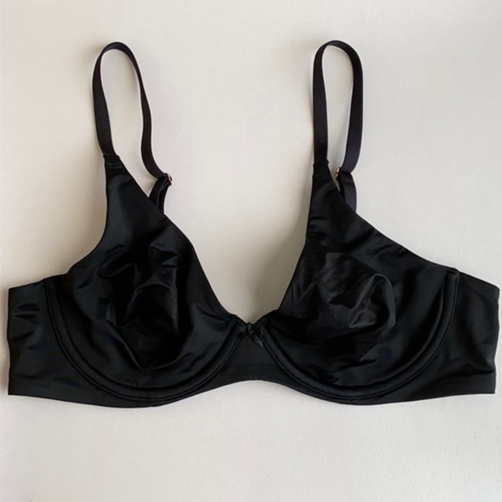 Unlined Microfiber Bra - Picture 4 of 4